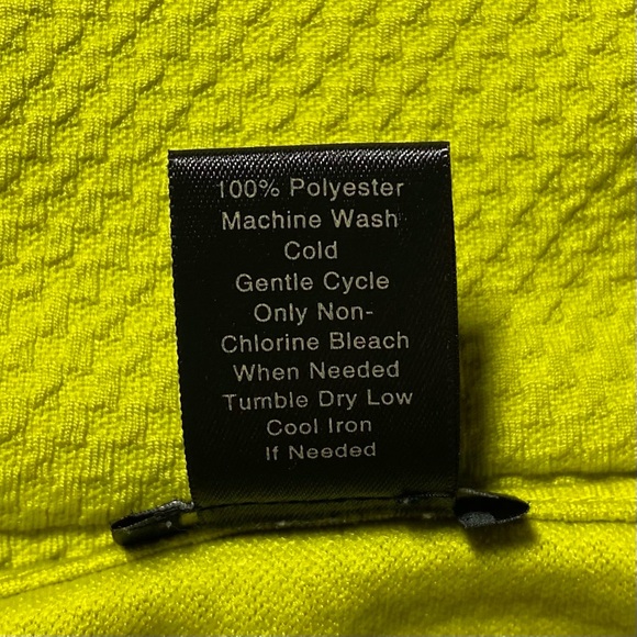 Ann Taylor Women’s Lime Green Top with Ruffle Bottom Size Small - Picture 6 of 6